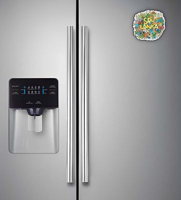 Sri Lanka Country Wooden Fridge Magnet Sticker Refrigerator Door, Home & Kitchen Decor Accessories Travel Souvenir Stylish Gift Item